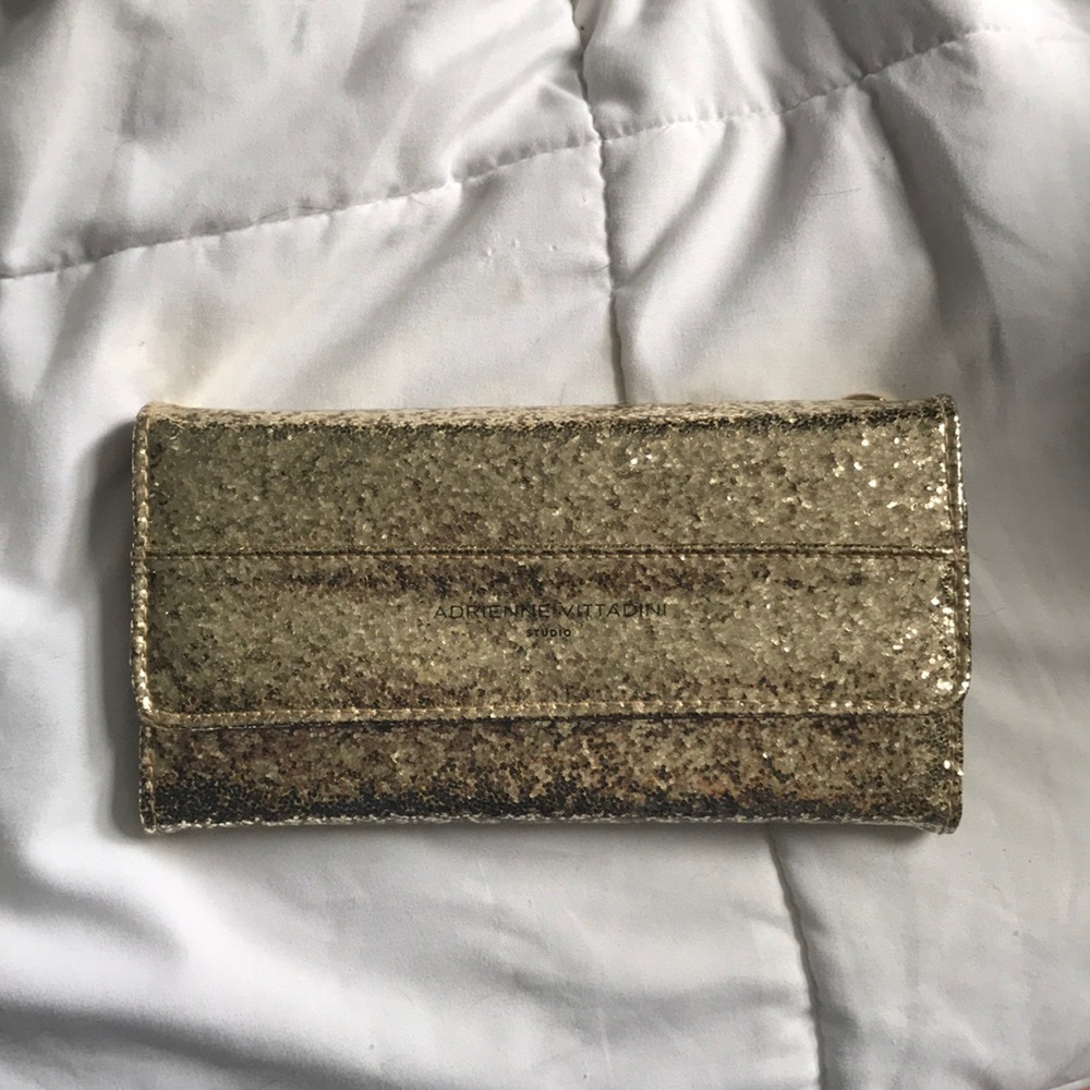 Gold Sparkly Wallet